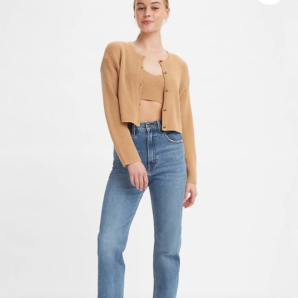 Lightly worn Levi’s 70’s high rise slim straight in Sonoma Case - Picture 5 of 6